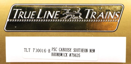 True Line Trains HO New Brunswick Southern PSC Caboose NBSR #79635 - Picture 9 of 9