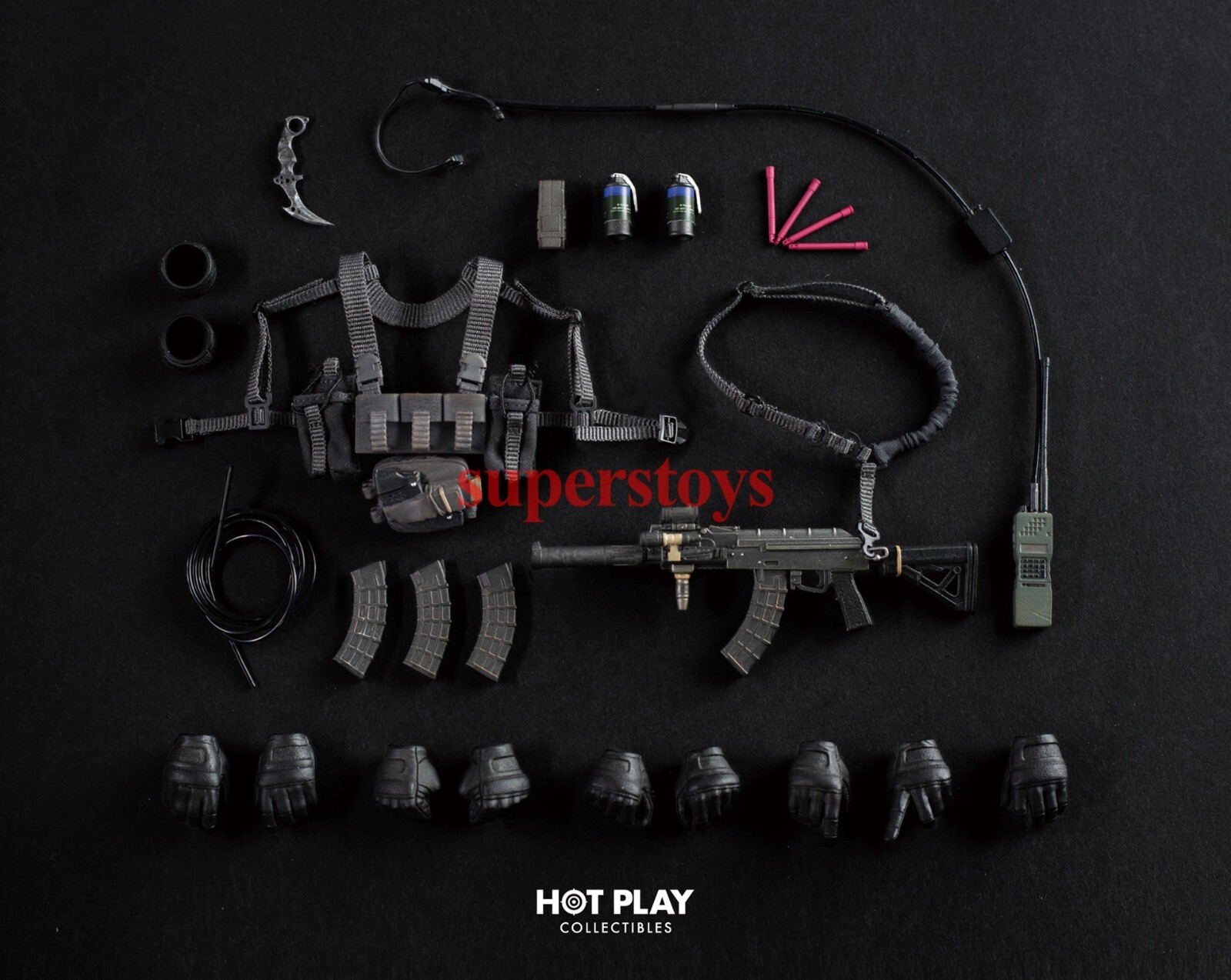 Presale HOT PLAY HP001 1/12 Captain Wolf Hunter Chris Action Figure Deluxe Ver. 3