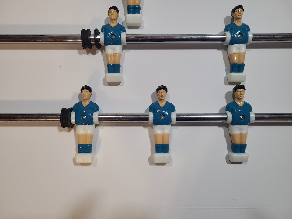 Set of 4 BLUE Foosball Replacement Rods eBay