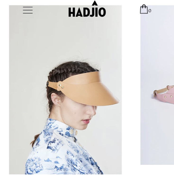 hadjio visor Pink Women | eBay display picture 1