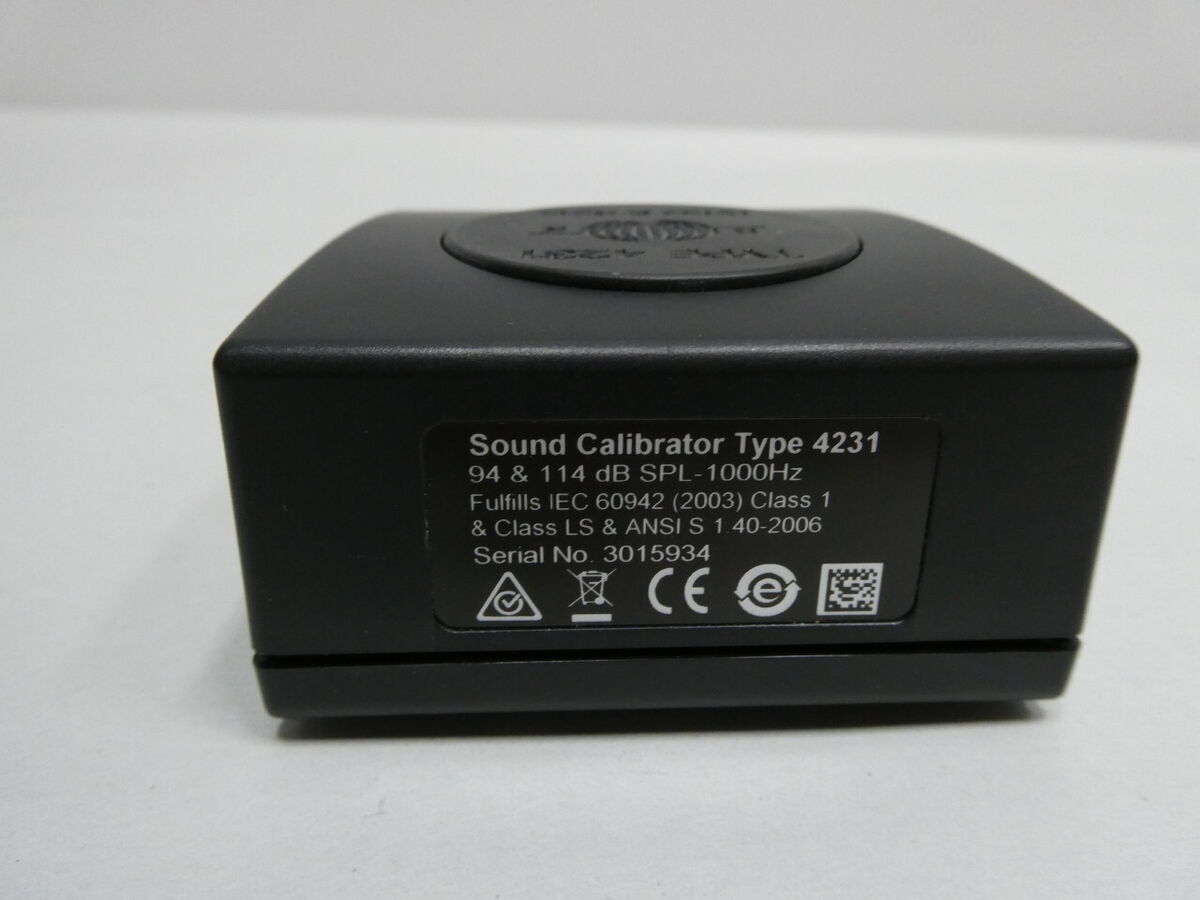 Bruel & Kjaer 4231 Sound Calibrator | eBay Bruel & Kjaer 4231 Sound Calibrator | eBay