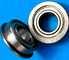 4 Rillenkugellager Kugellager mit Flansch MF 105 ZZ  Miniaturkugellager 5x10x4mm