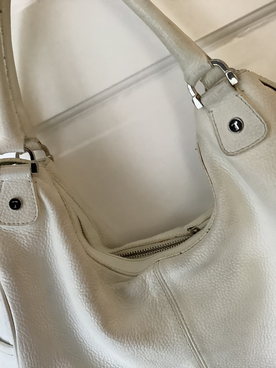 Tod's White Leather Hobo Handbag | eBay