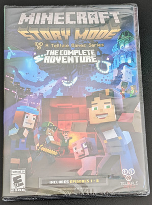 NEW MINECRAFT : Story Mode The Complete Adventure PC DVD ROM Telltale Games  