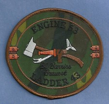 Fdny Fire Department New York Engine 53 Ladder 43 Company Patch Camo