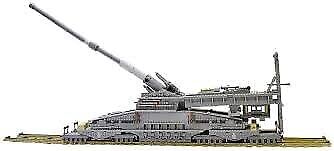 Gustav Dora Cannon Railway Gun WW2 Building Blocks Set