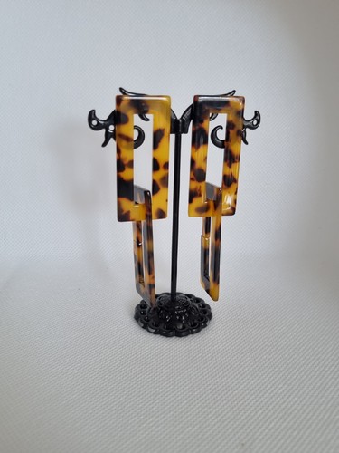 Plaqué or jaune - Collier et boucles d'oreilles Ensemble