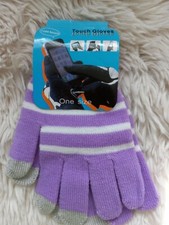 I Can Touch Women's Purple Touch Pair Of Gloves Gloves NEW 1 Pair