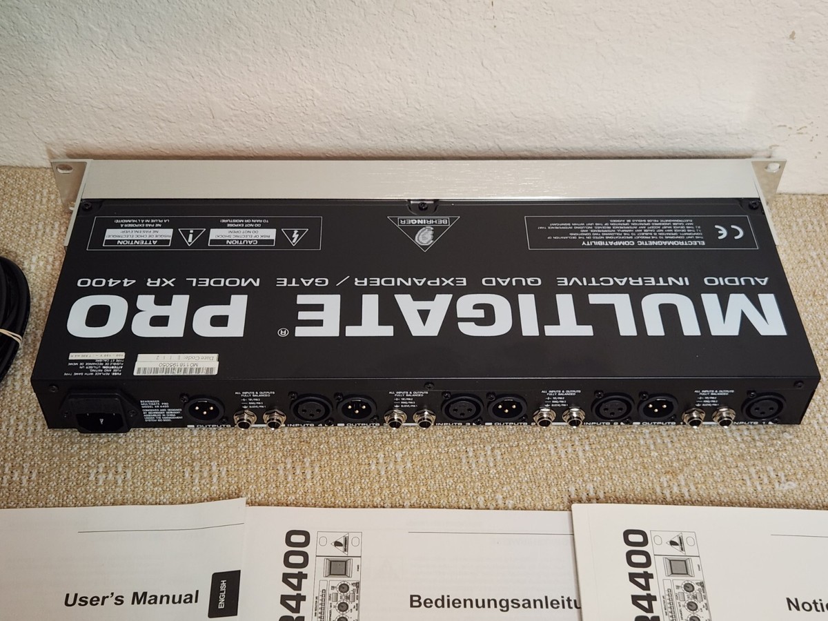 ギター MULTIGATE PRO XR4400 BEHRINGER MULTIGATE PRO XR4400 4-Ch Audio Interactive Quad