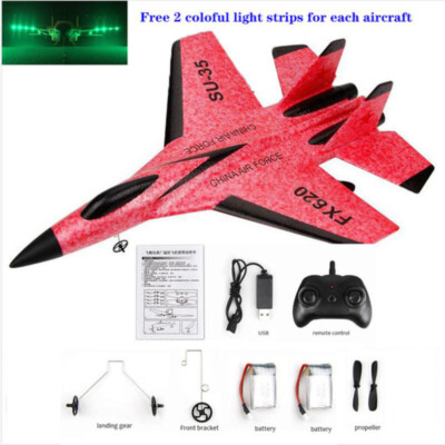 SU-35 2.4GHz RC Airplane 2CH 3-Axis Gyro Fighter Remote Control Glider RTF Toy