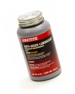 Loctite 555336 Copper Anti-Seize Lubricant Brush Top, 8-oz. 8 Ounce