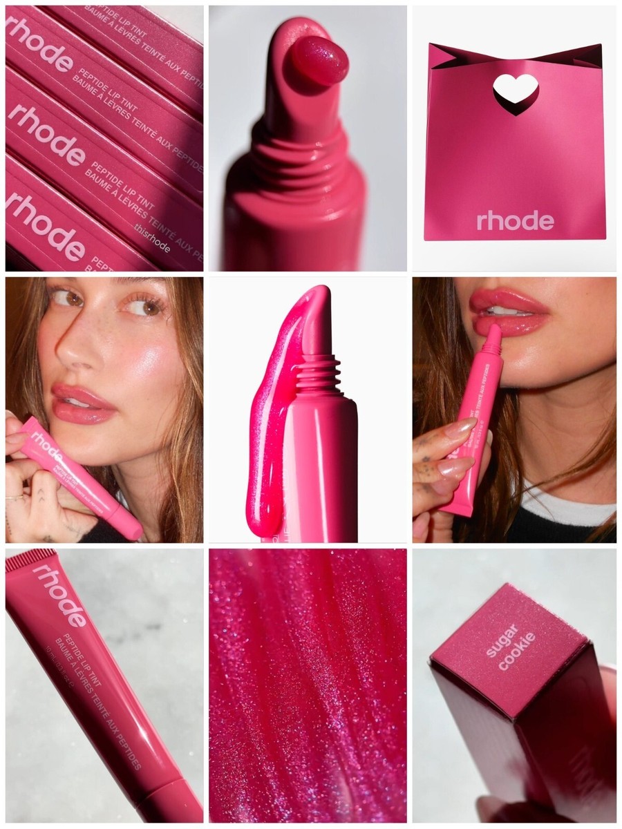 【正規品】rhode skinリップ Sugar Cookie 3- Pack Rhode Peptide Lip Tint Sugar Cookie Limited Edition