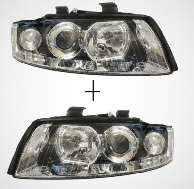 2x Scheinwerfer rechts + links   Für AUDI A4 11.2000-12.2004 DEPO top