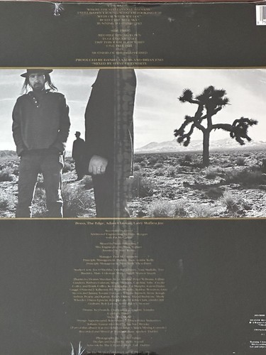 U2 - THE JOSHUA TREE 1987 US ORIGINAL/1st PRESSING SEALED VINYL/LP NOT CLUB ED. - Picture 10 of 12