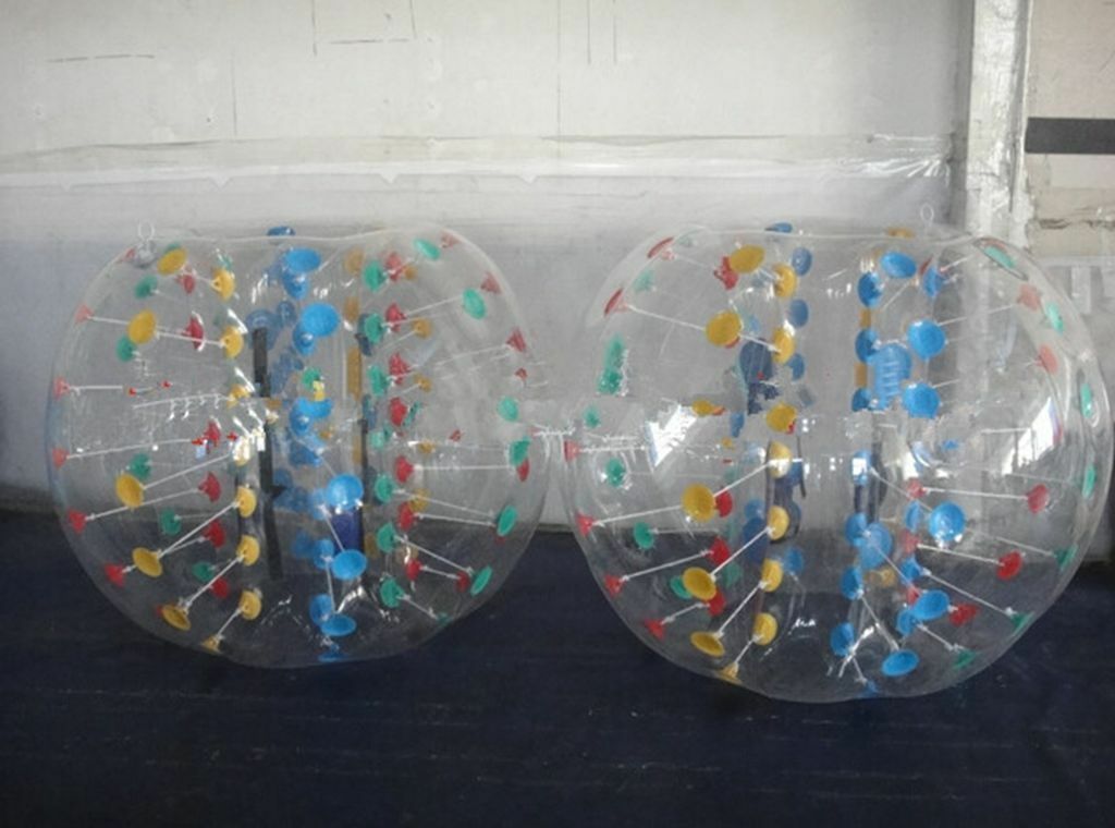 New PVC Inflatable Bumper Bubble Body Zorb Ball Soccer Bumper Football  Y