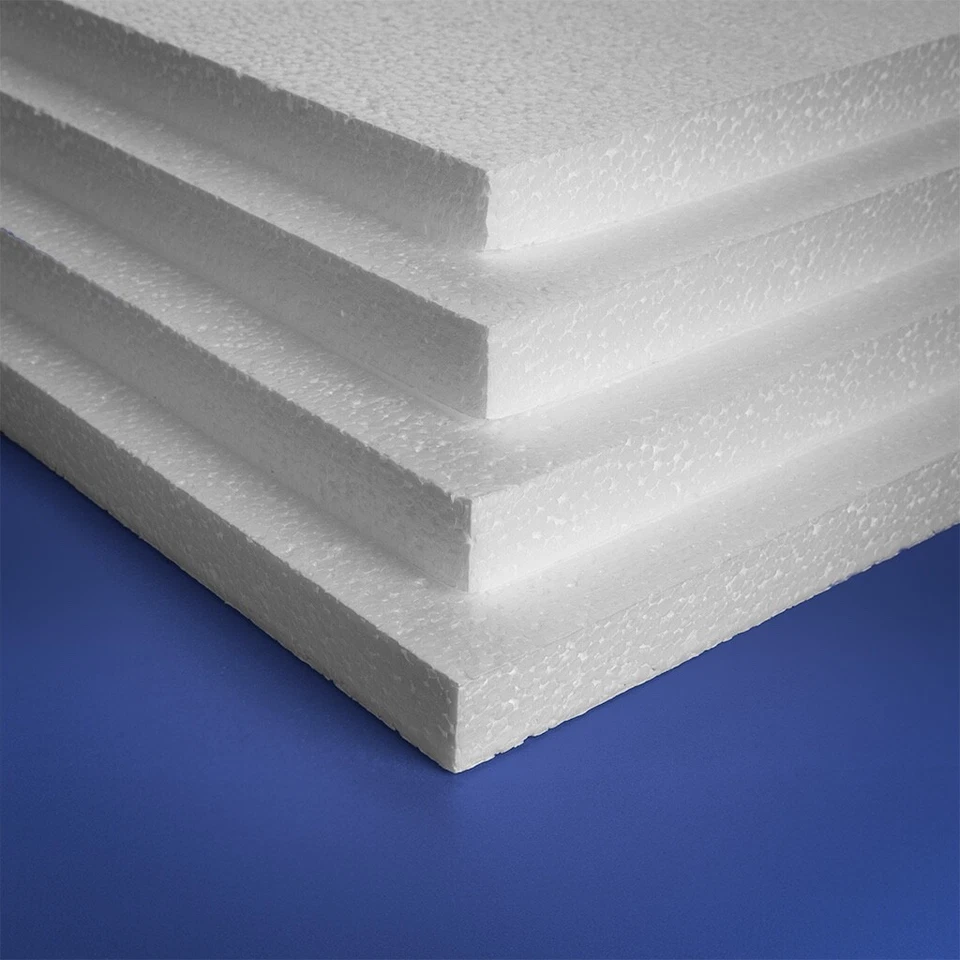 EPS Polystyrene Sheets 1200 x 500 x 50 mm (Pack 6)