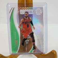 Zach LaVine 2019-20 Panini Illusions Astounding Emerald Green Acetate #4 Bulls