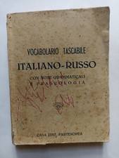 VOCABOLARIO TASCABILE ITALIANO RUSSO CON NOTE GRAMMATICALI E FRASEOLOGIA
