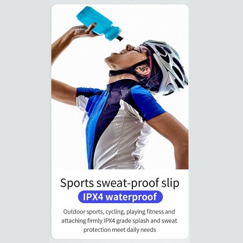 Wireless Bluetooth Headset Sport Headphone Lightweight Earphone for Cell Phones - Picture 7 of 12