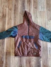 Vintage Urban Equipment Coat Men's Large Brown Blue Green