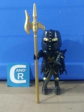 PLAYMOBIL BLACK WARRIOR WITH GOLDEN HALBERD - 11/16/18