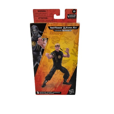 Power Rangers Cobra Kai Morphed Johnny Lawrence Black Boar Figure BOX WEAR