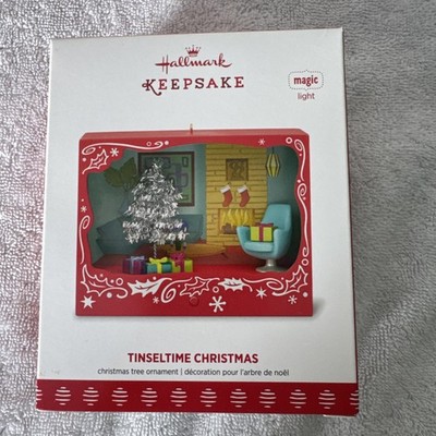 2017 Hallmark Keepsake Ornament Tinseltime Christmas Unopened Tree Scene