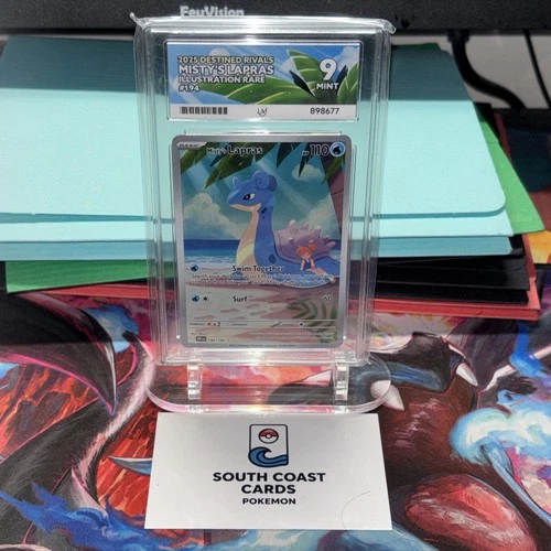 Pokémon TCG Misty's Lapras 194/182 Sv10: Destined Rivals Illustration Rare Ace 9