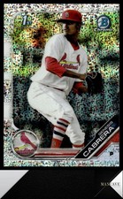 2019 Bowman #BCP-142 Genesis Cabrera Chrome Prospects Speckle Refractor #/299