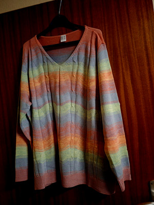 Damen Pullover,  Gr. 50, Pastellfarben