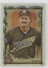 2023 Topps Allen & Ginter Hot Box Silver Portrait Wade Boggs #30 HOF 4l8