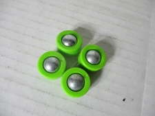 Ideal Rebound  Two Cushion BUMPERSHOT  Shuffleboard Tabletop Game Pieces GREEN