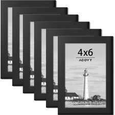 4x6 Picture Frame, 4 x 6 Photo Frame with High Definition Plexiglass,4  x6 
