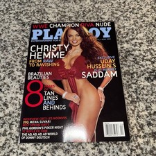 WWE Champion Diva Nude Brazilian Beauties Christy Hemme PLAYBOY April 2005