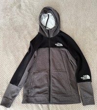The North Face Mens Hoodie Full Zip Black / Grey