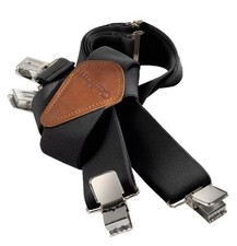 Carhartt Heavy Duty Black 2" Suspenders 52" Length Work Career Utility - NWT