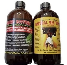 Soursop Bitters & Organic Natural Men Tonic b...