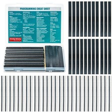 75pcs 2.54mm Male hearder and Female Breadboard Pin Headers 20x40-pin Female he