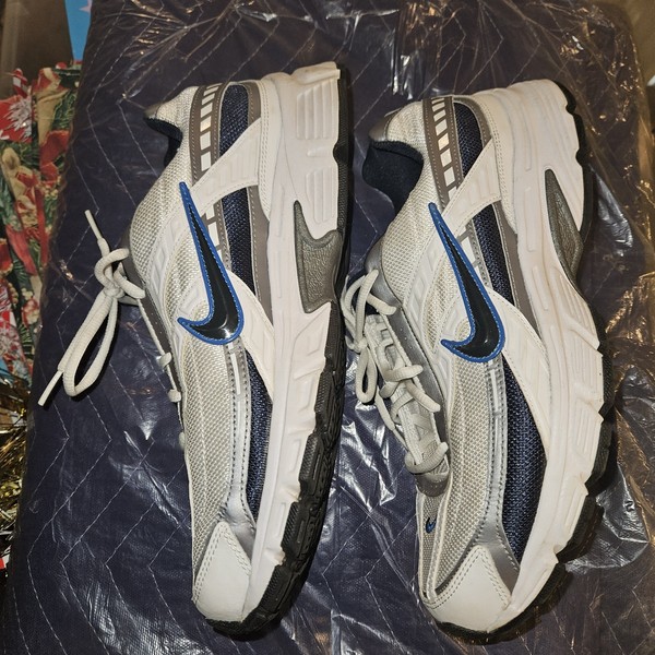 Nike Initiator Tenis Running para Hombre Talla 11 Blanco Entrenamiento 394055-101 3