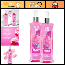 Body Fantasies Signature Fragrance Body Spray, Cotton Candy, 8 fl oz Pack of 2 