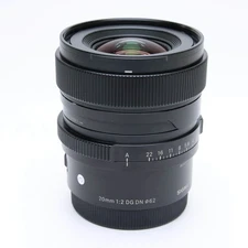 Sigma 20mm F/2 DG DN Contemporary (for Sony E mount) #282