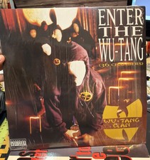 Wu-Tang Clan Enter The Wu-Tang Lp Vinyl 1993 TRUE 1st Press W/Shrink VG+
