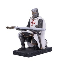 Nemesis Now Knight's Oath Pen Holder, Whilte, 16.8cm, White