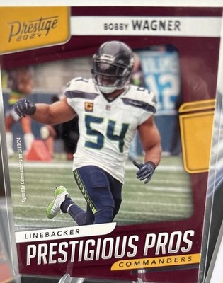 2024 Panini Prestige - Prestigious Pros #PP-BWR Bobby Wagner