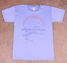 Mad Engine Star Wars X-Wing Retro Vintage Logo Graphic T-Shirt Youth SM NWOT
