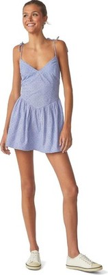 Florence by Mills Women's Eyelette Dress Princess Seams, Thistle Down, Small