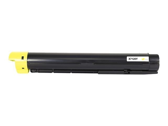 Toner Xerox X7120Y jaune pour imprimer vos rapports professionnels
