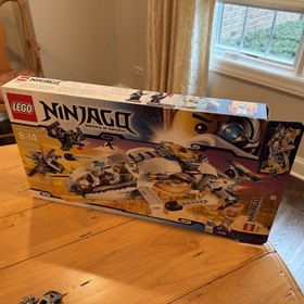LEGO NINJAGO: Ninjacopter (70724) Used Set, W/ Open Box, Includes Zane and Pixal