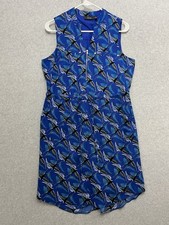Apt 9 Dress Womens Medium Multicolor Floral Sleeveless Zip Party Dinner Fashion