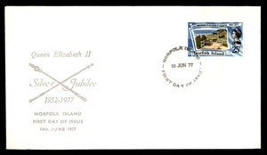 Mayfairstamps Norfolk Island FDC 1977 Queen Accession Silver Jubilee First Day C